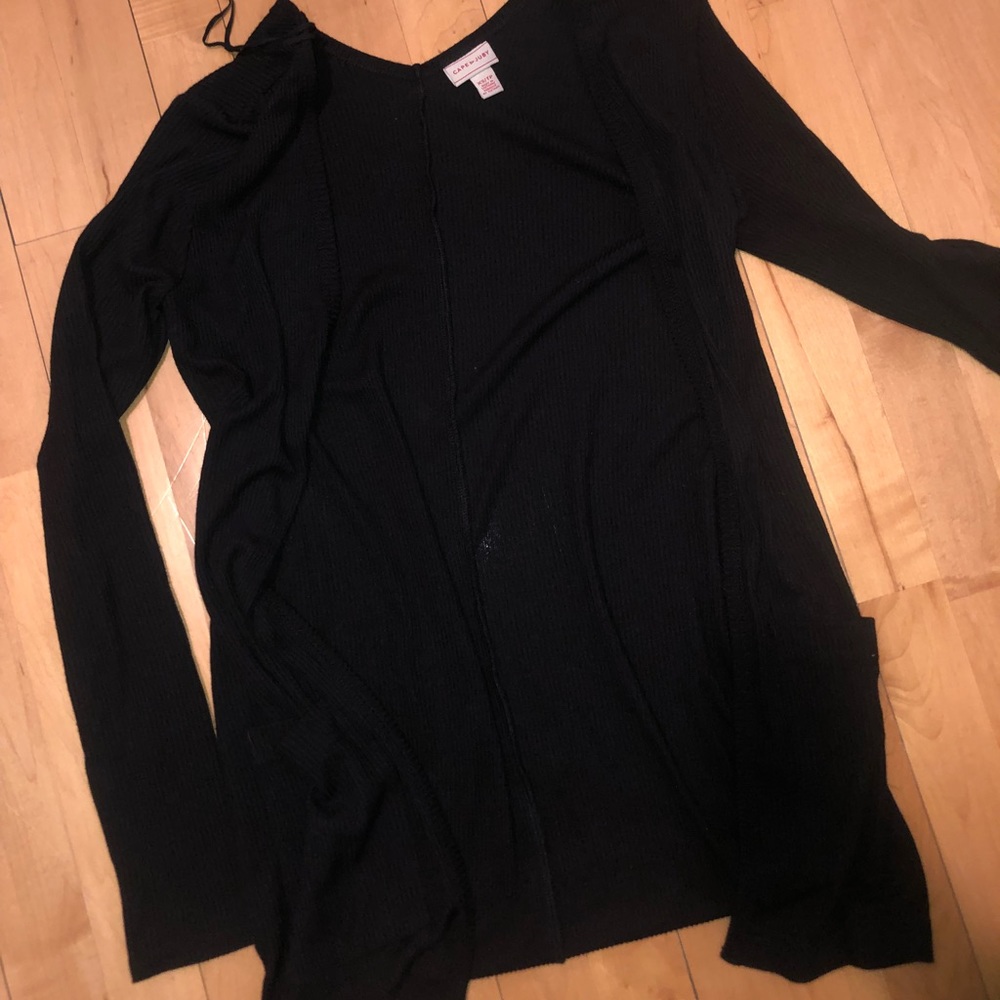 Black Aeropostale brand cardigan